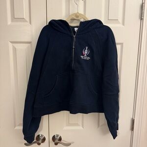2024 SOLHEIM CUP WOMEN'S SCUBA OVERSIZED HALF ZIP HOODIE